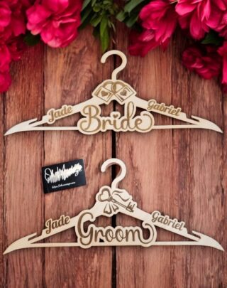 Customizable Wedding Hangers