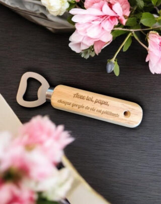 Customizable Wooden Bottle Opener