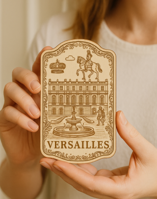 magnet bois Versailles