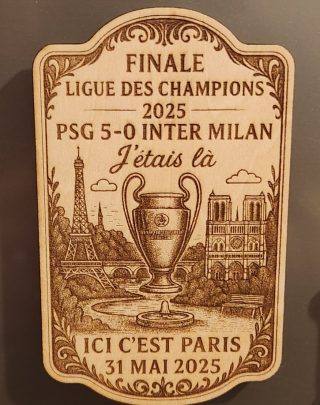 OhCelebration - Magnet PSG Cadeau Homme