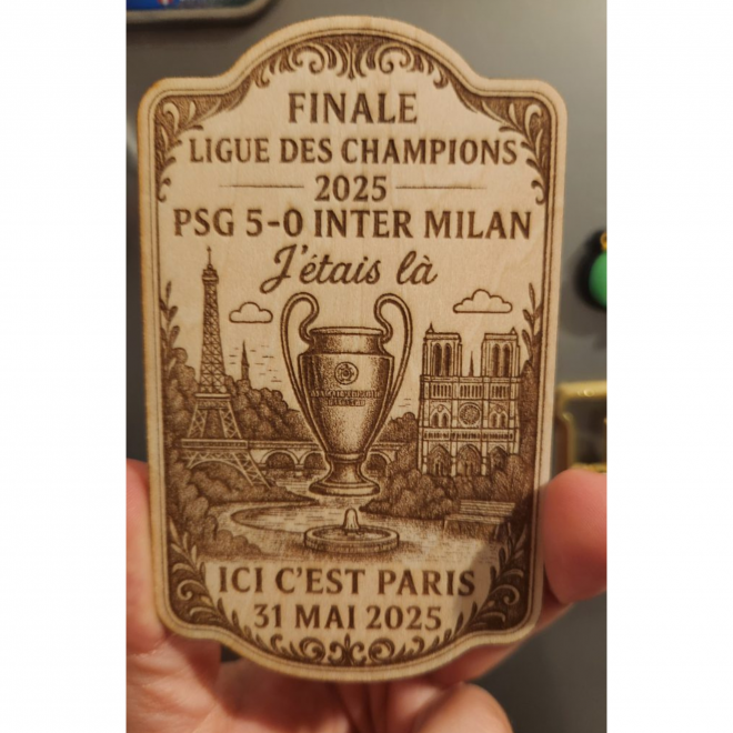 OhCelebration - Magnet PSG Cadeau Homme