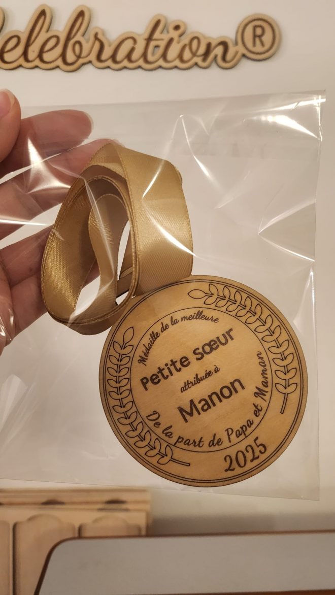 Médaille Récompense Cadeau Enfant